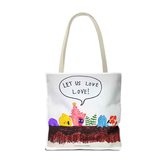 'Let Us Love Love' Tote Bag